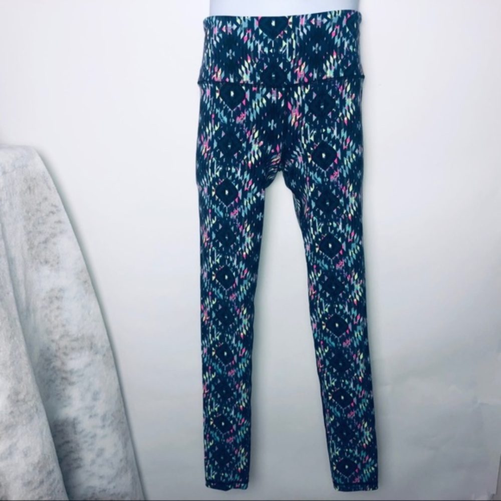 VSX Sport Coolant Knockout Leggings Dark Blue Diamond Small